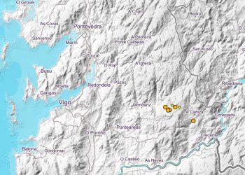 A Cañiza registra de madrugada un seísmo de 2,4 grados