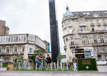 Leche y tentempié gratis en el centro de Vigo