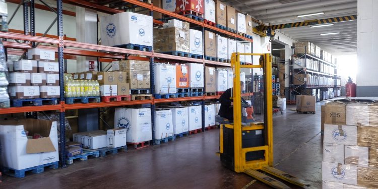 El Banco de Alimentos de Vigo repartió 1,1 millones de kilos de comida en el primer semestre del año