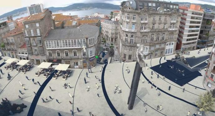 El Concello de Vigo adjudica la reforma de la Porta do Sol