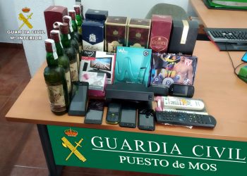 La Guardia Civil detiene a los supuestos autores de un robo en una vivienda de Mos
