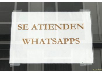 Se atienden whatsapps