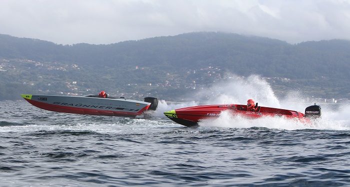 Los vigueses José y Yeray Lorenzo mandan en el Europeo de Endurance de Sanxenxo