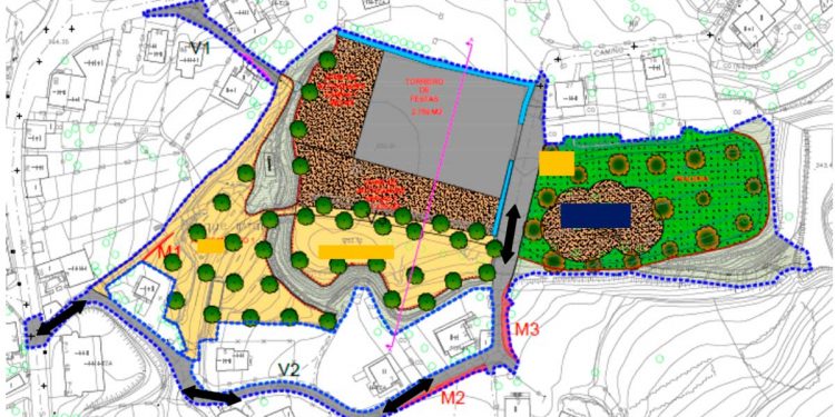 O Concello de Vigo inicia as obras da nova zona de ocio de Candeán