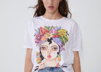 Arte vigués en Zara: la firma de Amancio Ortega pone a la venta ropa ilustrada por Abi Castillo