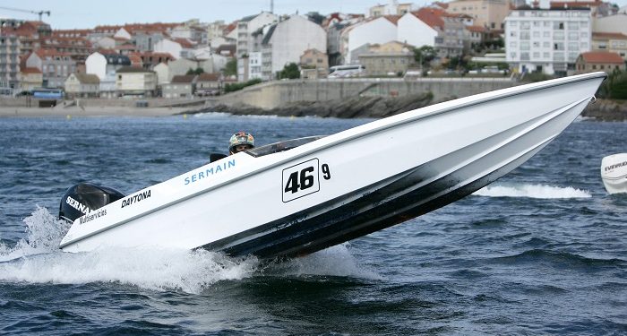 Europeo de Endurance con barcos a 160 km/h sobre las aguas de las Rías Baixas