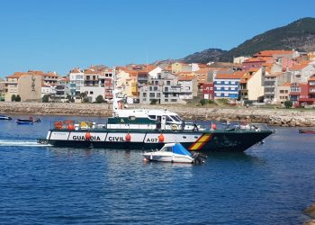 Localizan el cuerpo de una persona flotando en el mar en A Guarda