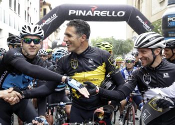 Marcha cicloturista con Miguel Indurain en Gondomar