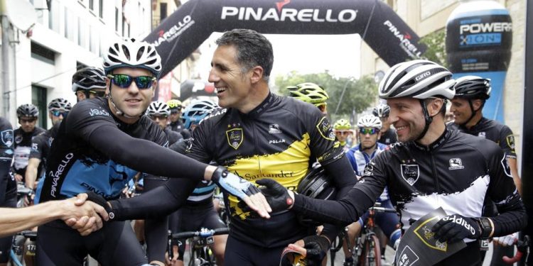Marcha cicloturista con Miguel Indurain en Gondomar