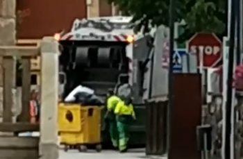 Mos sanciona á empresa de recollida de lixo por meter todos os residuos nun mesmo camión