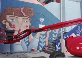 Un recorrido de cuatro minutos por los murales urbanos pintados en Vigo este año