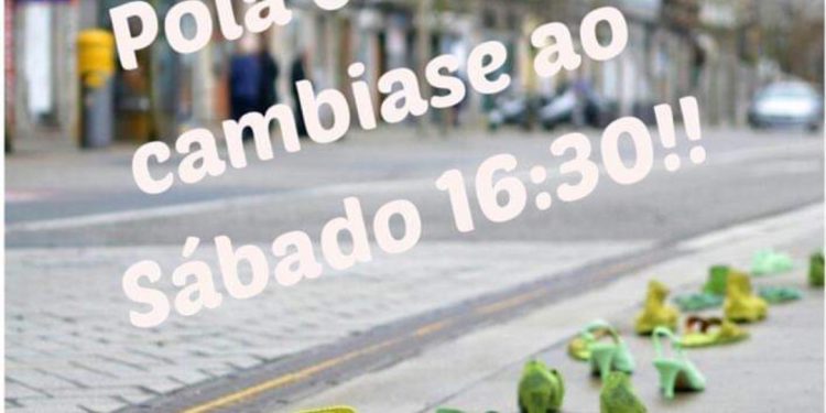 Vigo Histórico colocará centos de zapatos no Paseo de Alfonso contra o túnel