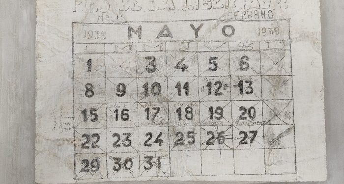 Oia recupera los grafitos de los presos retenidos en la Guerra Civil