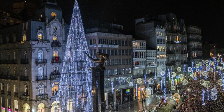 La Navidad ya vive en Vigo para deslumbrar a todo el mundo