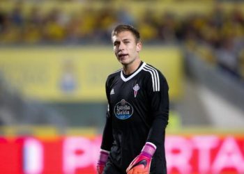 Rubén Blanco, baja en el Celta por un esguince de rodilla