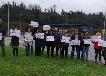 Novo acto reivindicativo pola gratuídade da AG-57 do Val Miñor