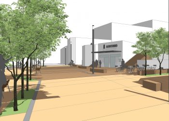 Ponteareas humanizará tras o Nadal a contorna do auditorio cunha velocidade máxima de 20 km/h