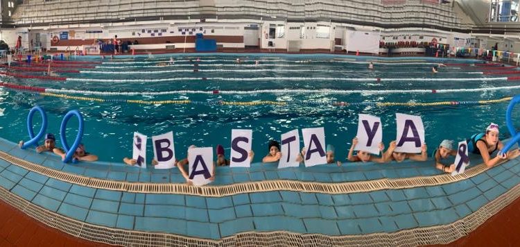 Las ‘sirenas’ del Náutico de Vigo se movilizan contra la violencia de género