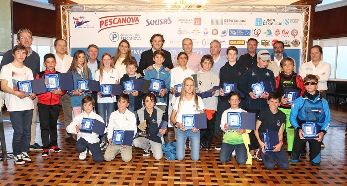 El balear Marc Mesquida conquistó el Meeting de Optimist en la ría de Vigo