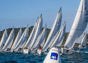 El «Maija», vencedor de la Liga de Otoño AXA J80