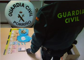 Detenido con 52 gramos de cocaína en un bar de O Porriño