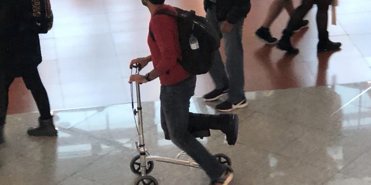 Un patinete por necesidad