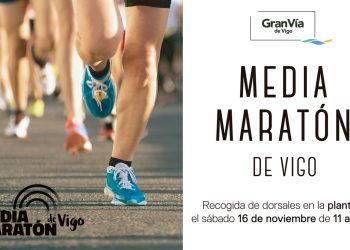 Los dorsales de la Media Maratón de Vigo se podrán recoger en el Gran Vía de Vigo