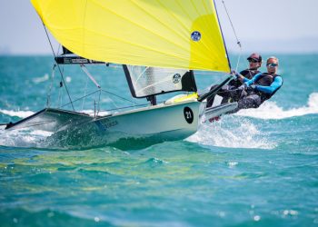 Patricia Suáres y Nicole van der Velden. / Foto: ©Sailing Energy