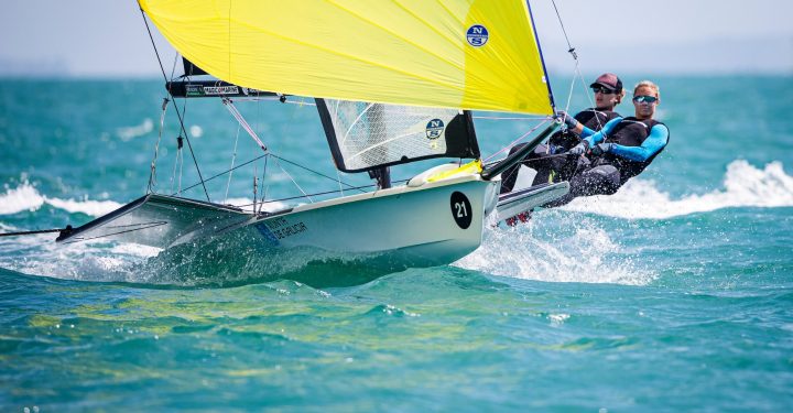 Patricia Suáres y Nicole van der Velden. / Foto: ©Sailing Energy