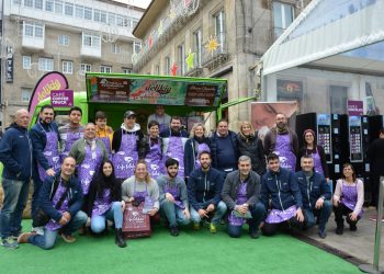 El Café Solidario recoge en Vigo más de 3.000 kilos de alimentos