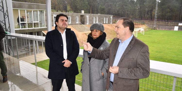 Inaugurada a ampliación do complexo deportivo da Lagoa en Mondariz