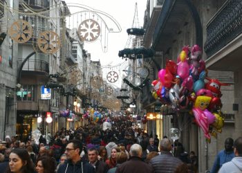 El Nadal de Vigo registra el primer gran fin de semana de lleno total en la ciudad