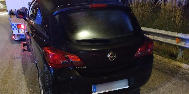 Un septuagenario da positivo en anfetaminas tras circular en sentido contrario por la AG-57