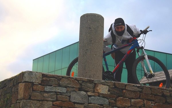 Monte Faro y el Pilar, en la cima de Pontevedra y A Coruña