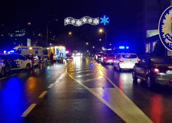 Herida de gravedad en Chapela al ser atropellada por un turismo