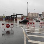 calle olimpicos cortada