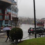 calle olimpicos lluvia