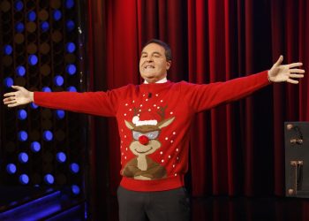 (El otro) Abel Caballero enciende las luces de Navidad de Buenafuente y canta un nuevo ‘hit’