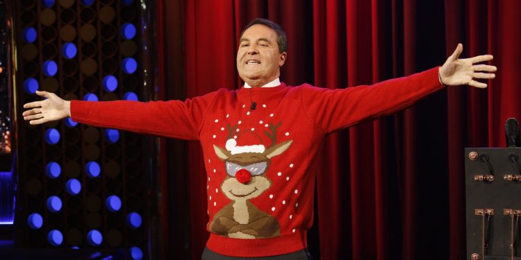 (El otro) Abel Caballero enciende las luces de Navidad de Buenafuente y canta un nuevo ‘hit’