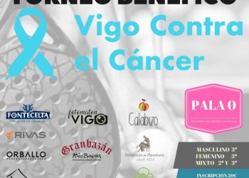 Carla Barciela organiza el I Torneo de Pádel benéfico a favor de Vigo contra el Cáncer
