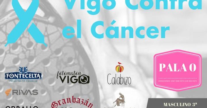 Carla Barciela organiza el I Torneo de Pádel benéfico a favor de Vigo contra el Cáncer