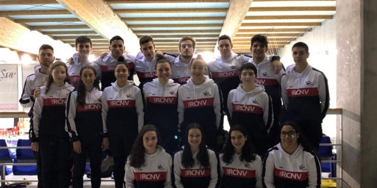 Ocho medallas y un récord en un fin de semana memorable para el Náutico de Vigo