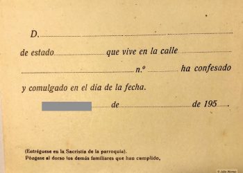 España católica de posguerra