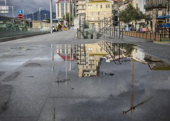 La lluvia empieza a despedirse de Vigo para ceder el protagonismo a las temperaturas