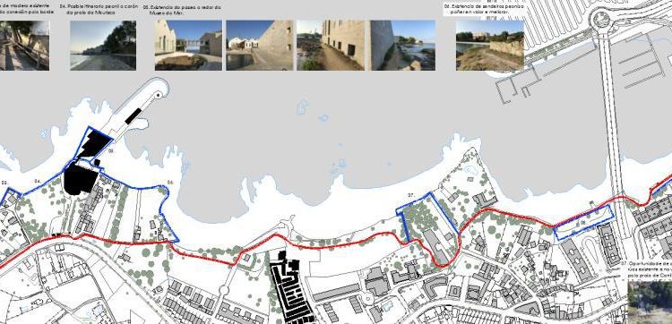 Vigo traza el diseño del futuro paseo marítimo entre Bouzas y Samil