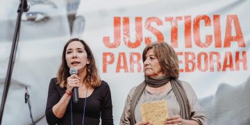 Manifestación familia de Déborah Fernández Cervera