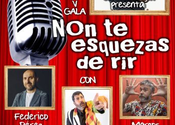 Risas solidarias en Vigo con catro cómicos galegos en favor de Afaga