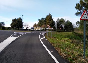 Rematan as obras de mellora da seguridade viaria en EP 3101 en Tomiño