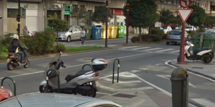Herida grave una mujer en Vigo tras ser atropellada por una moto