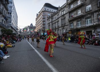 La celebración del Carnaval cortará el tráfico en el centro de Vigo casi todos los días